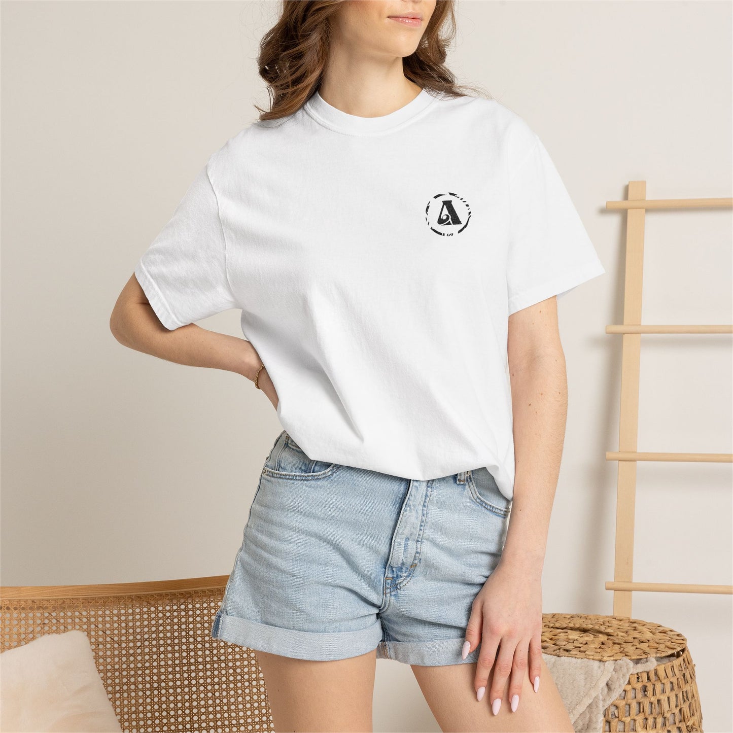 IAWIA Embroidered Staple Tee