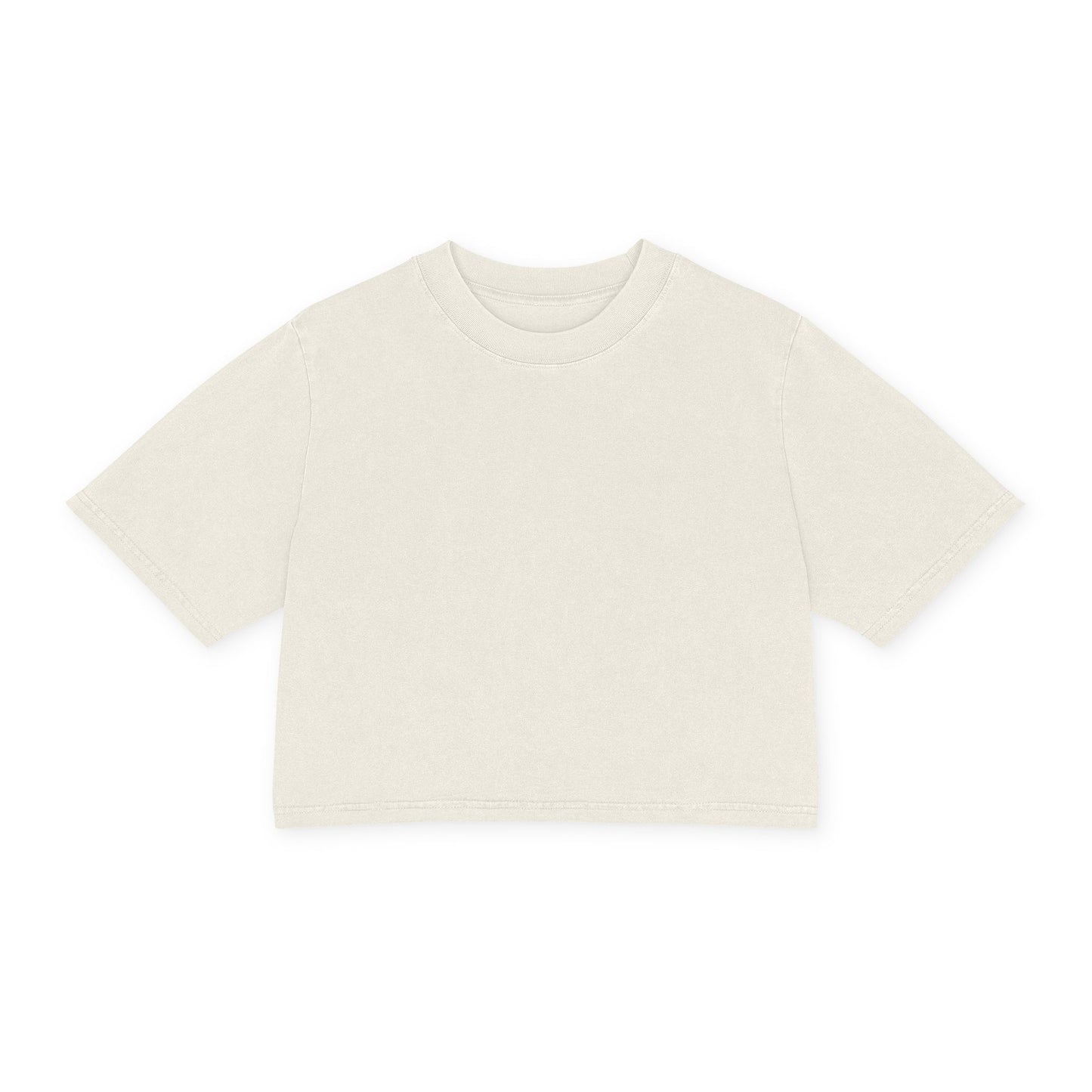 Women's Heavy Faded Crop Tee