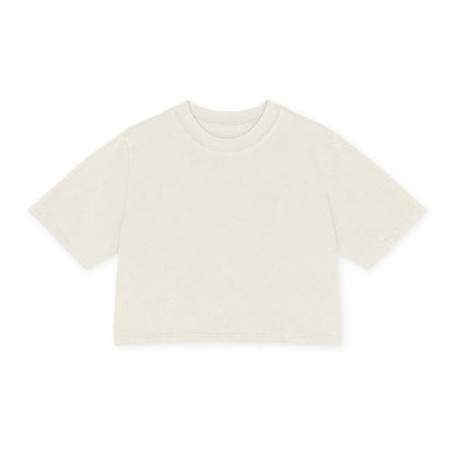 Women's Heavy Faded Crop Tee