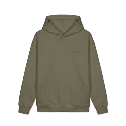 Meditator Embroidered Heavy Weight Hoodie