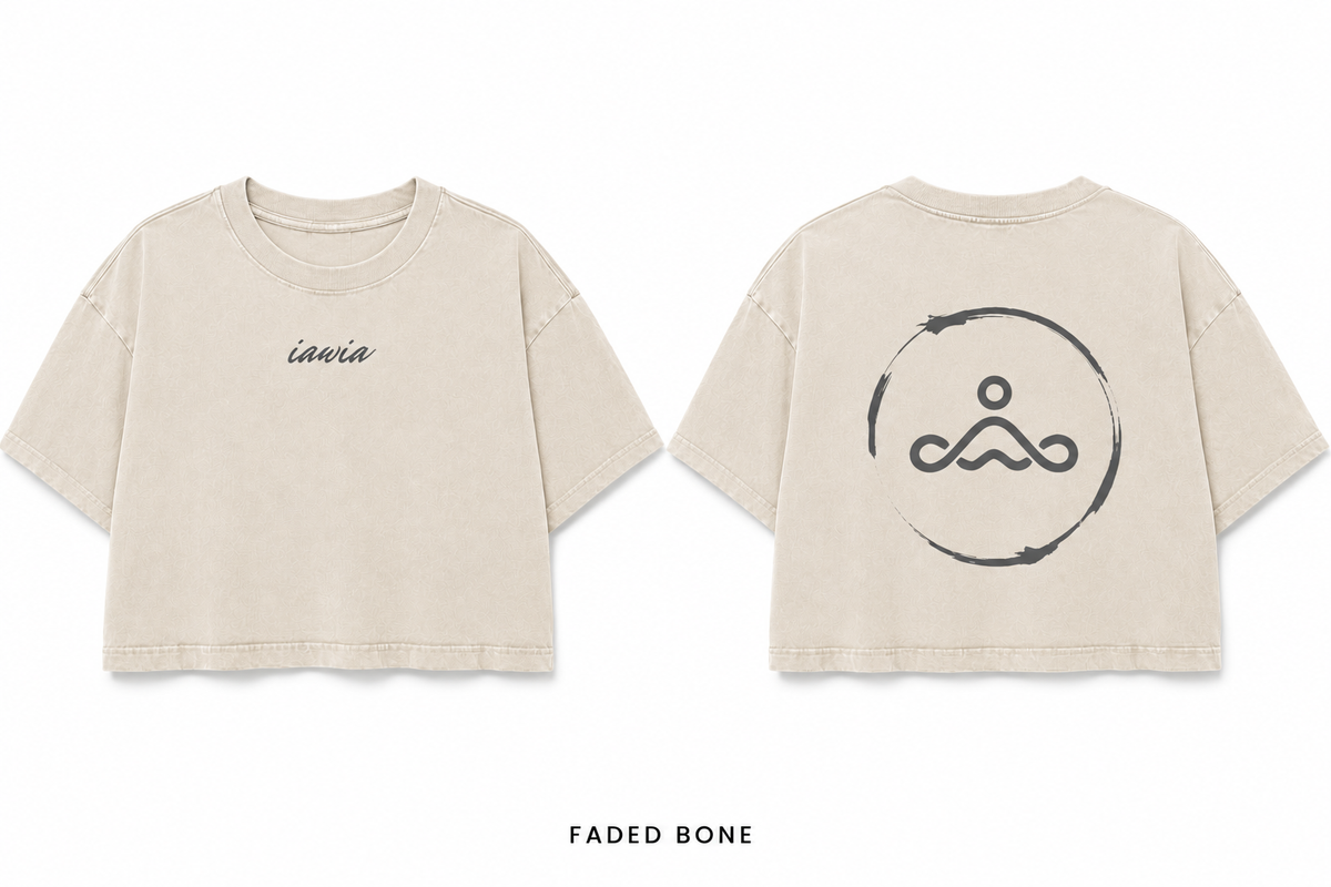 Womens Change Maker Crop Tee