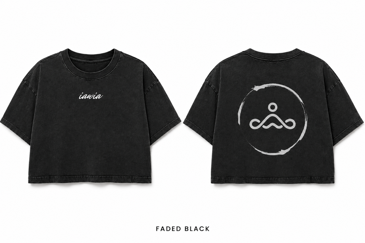 Womens Change Maker Crop Tee