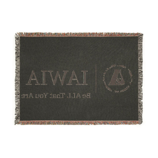 IAWIA "Be ALL That You Are" Woven Blanket