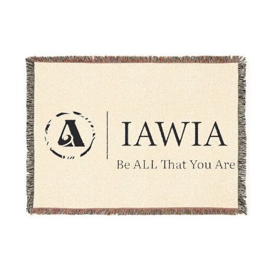 IAWIA "Be ALL That You Are" Woven Blanket