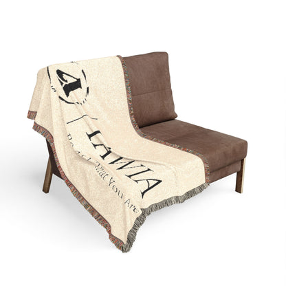 IAWIA "Be ALL That You Are" Woven Blanket